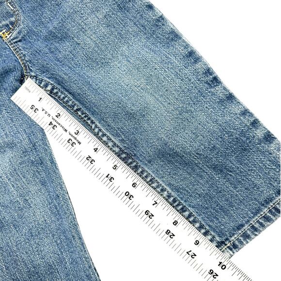 Oshkosh B'Gosh Genuine Kids 18 Months Denim Jean Bib Overalls Pockets - Picture 5 of 7